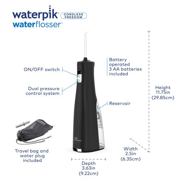 Cordless freedom Water FLosser